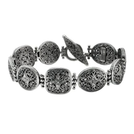 Byzantine Filigree Mixed Shape Bracelet-6418