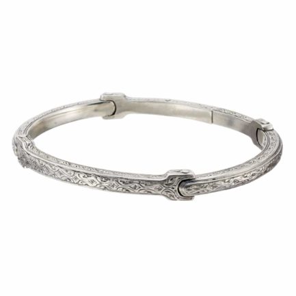 Bangle Bracelet Classic in Sterling Silver 925