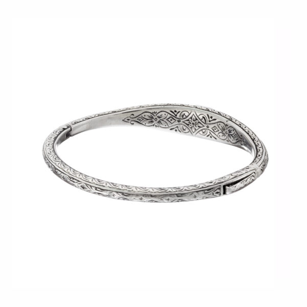Byzantine Bracelet in k18 Gold and Silver 6398 back