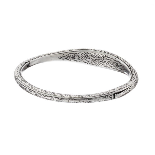 Byzantine Bracelet in k18 Yellow Gold and Sterling Silver 925