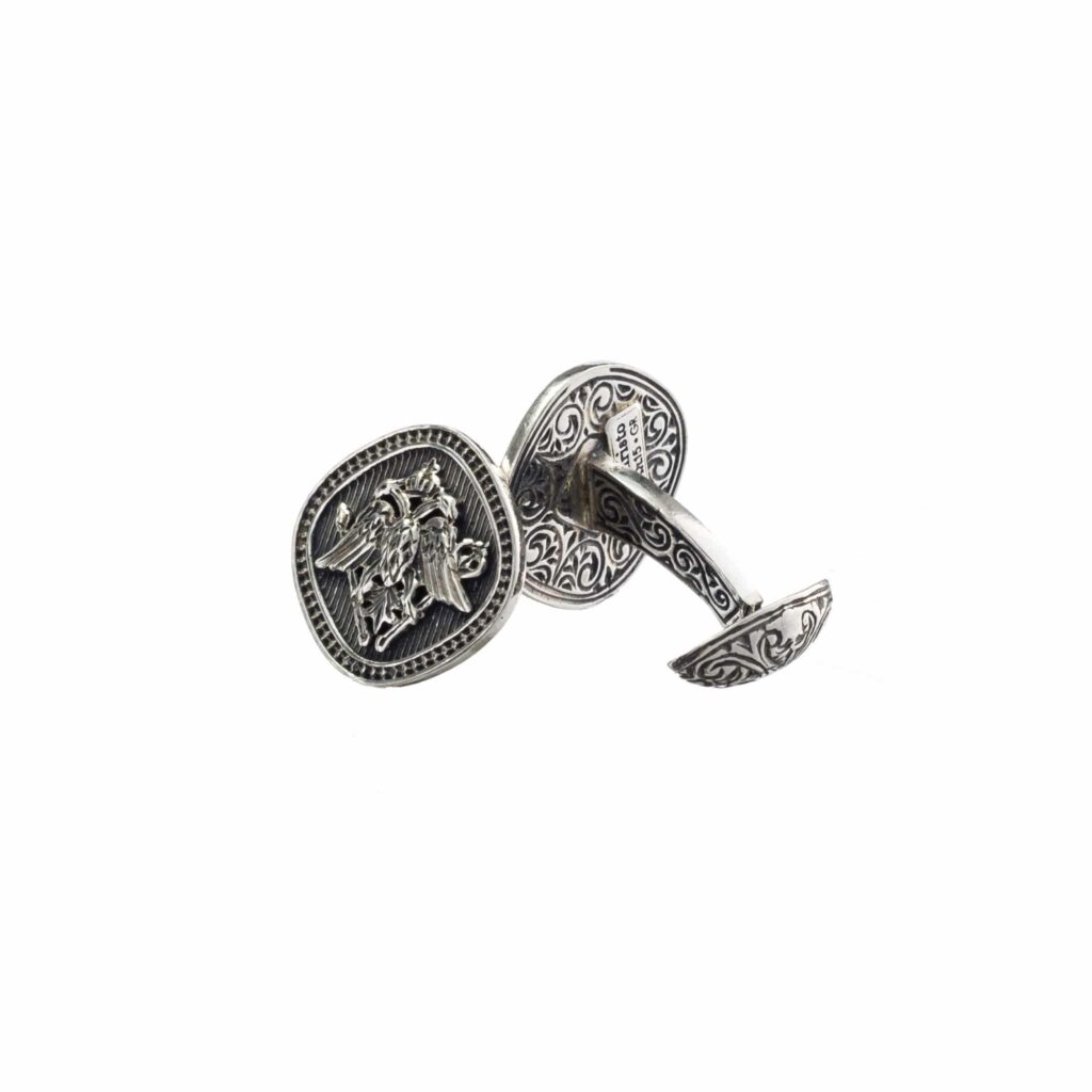 Double Headed Eagle Byzantine Cufflinks 7019
