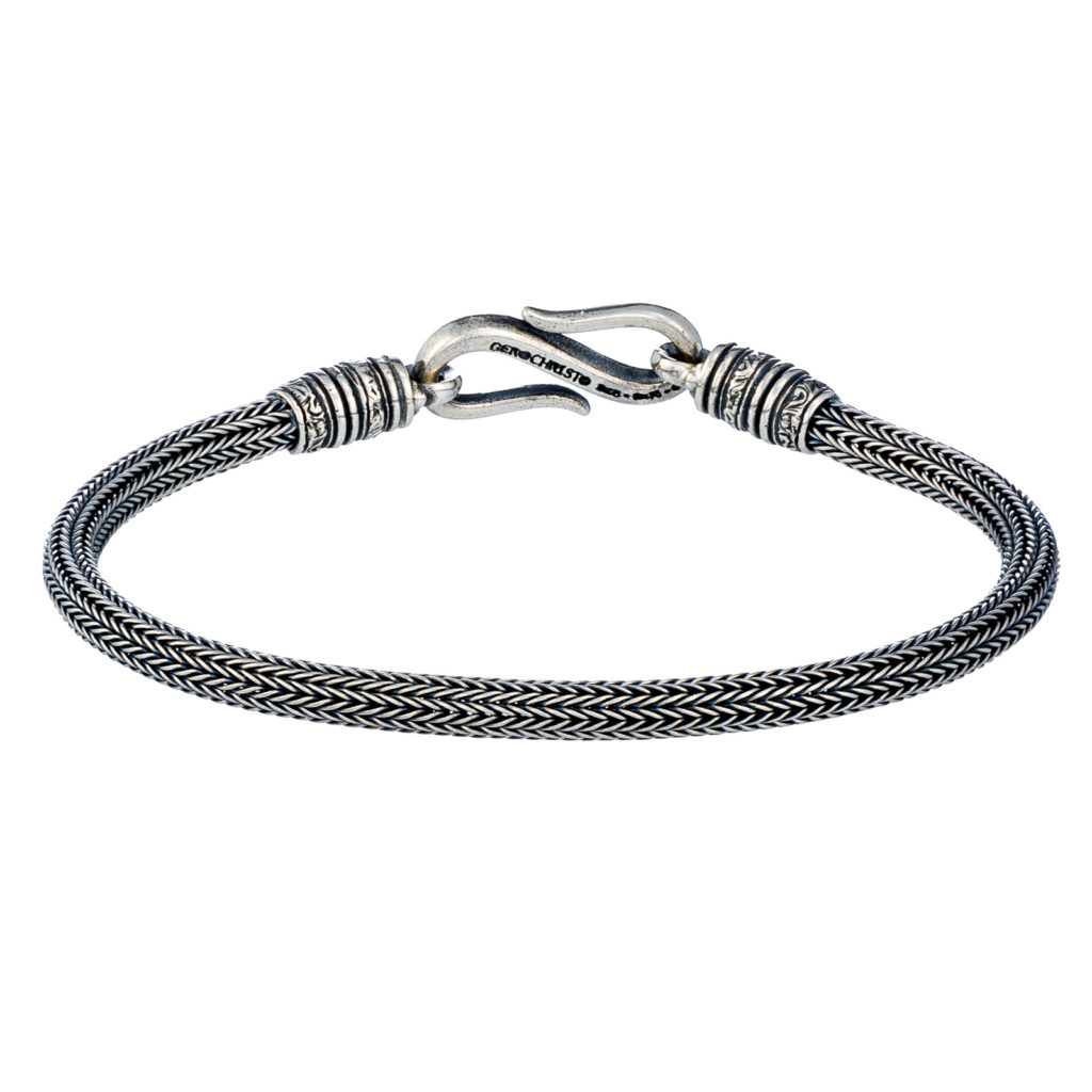 Men’s Braided Handmade Chain 925 Sterling Silver