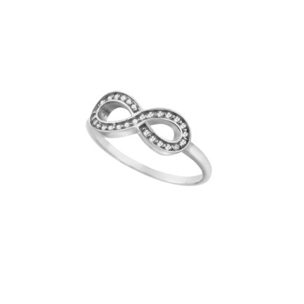 Infinite Love Ring for Girls k14 Yellow Gold