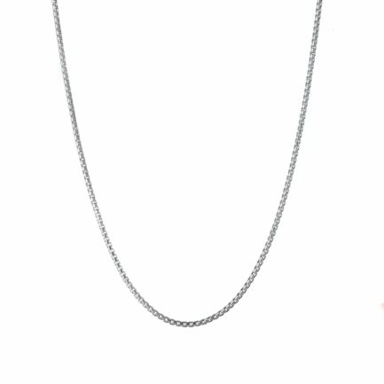 Box Chain Sterling Silver 925 1.9mm