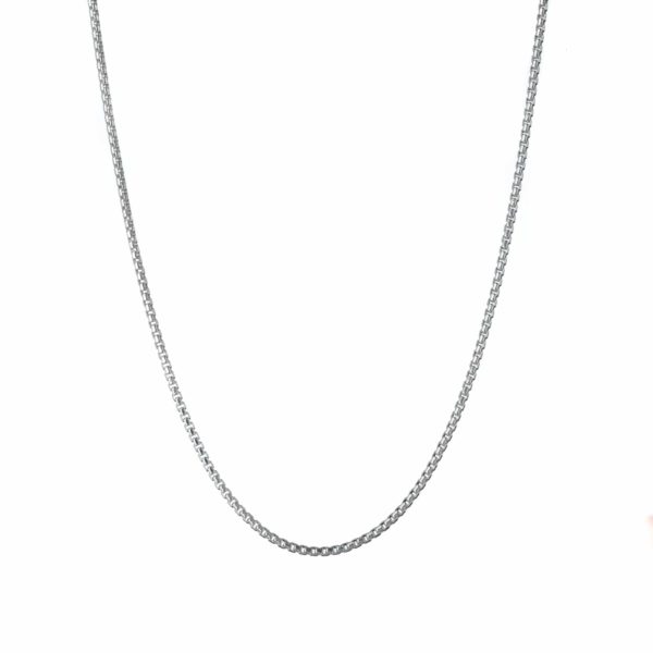 Box Chain Sterling Silver 925 1.9mm