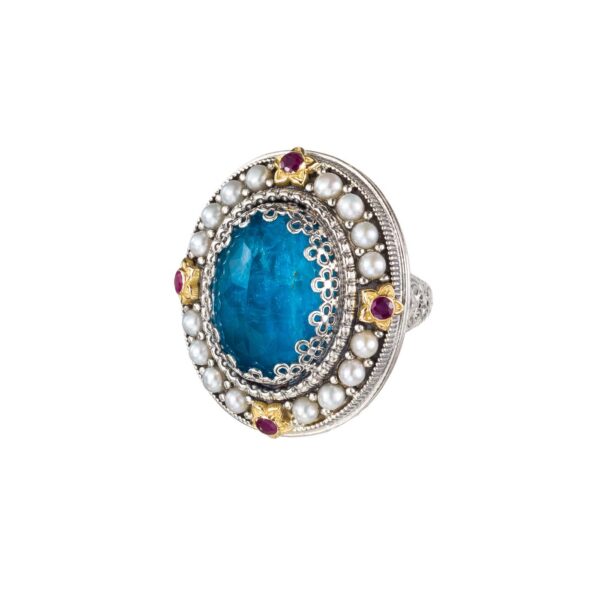 Oval Large Color Ring 20008-1