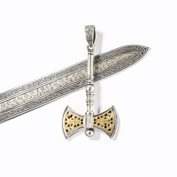 Double Axe Men’s Pendant 3251