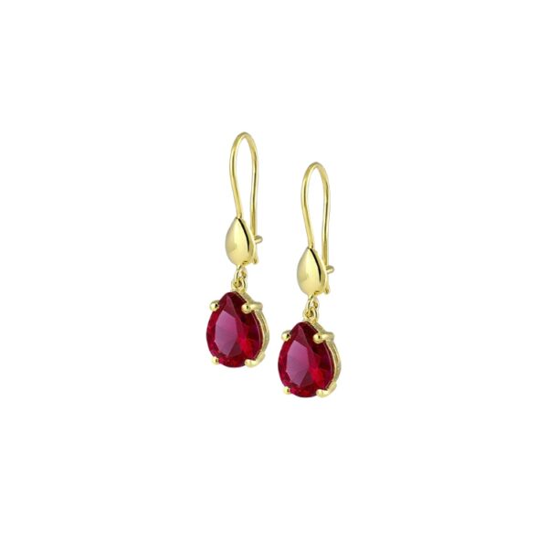 14k yellow Gold Tear Drop Earrings