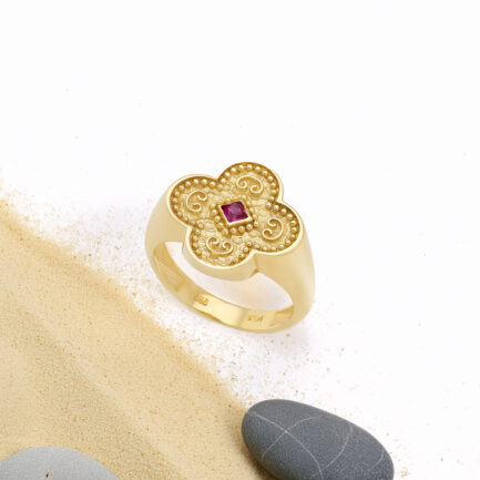 Faith Ring with 14k Gold R153177-A