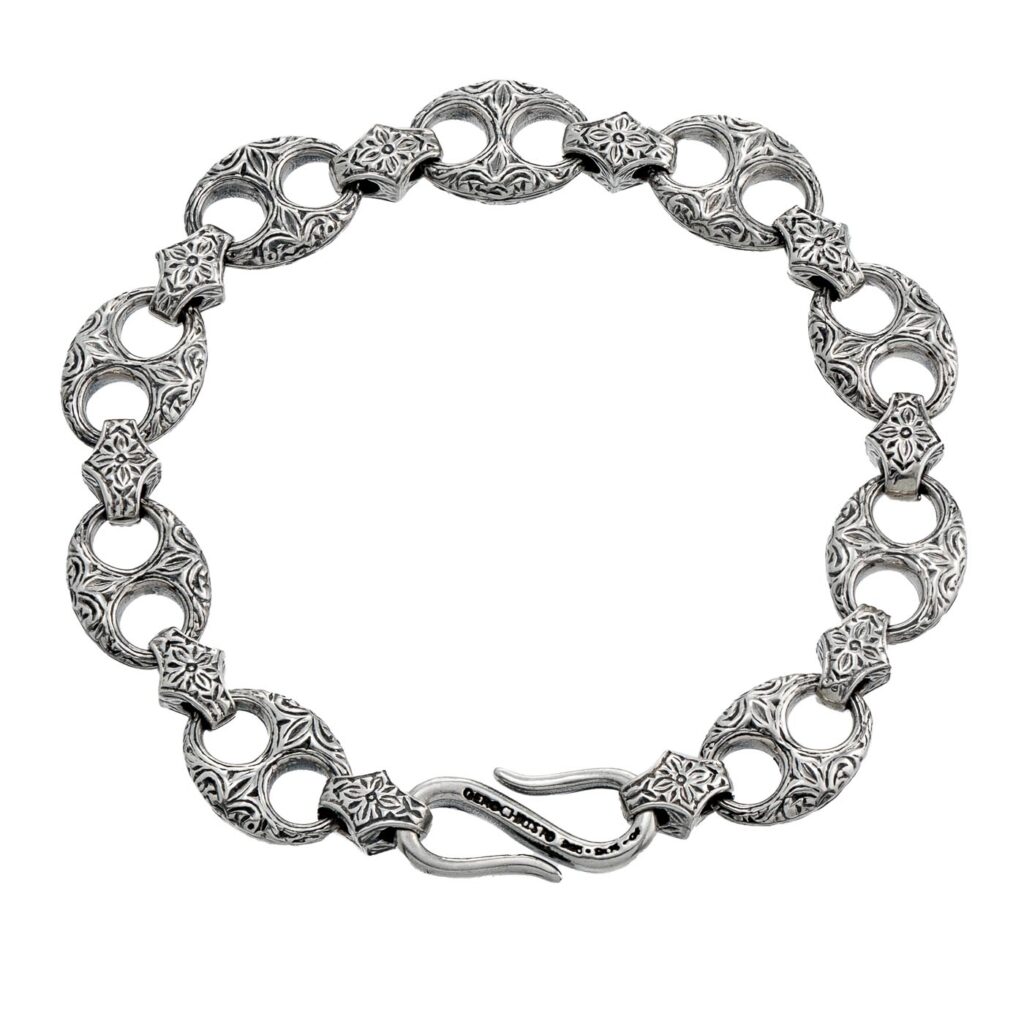 Thita Thin Link Bracelet in Sterling Silver
